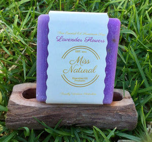 LAVENDER FLOWERS  Natural Soap -  100gm